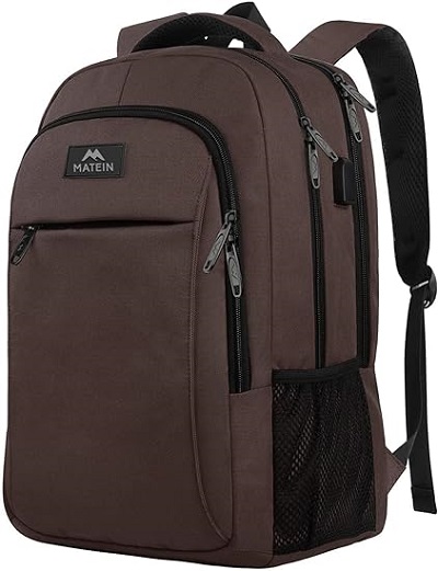 10.The Matein Laptop Travel Backpack